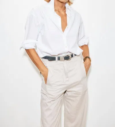 A Shirt Thing Women's Phoebe Blouse In White