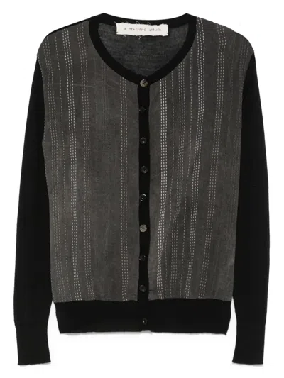 A Tentative Atelier Button-up Cardigan