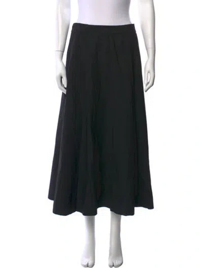Pre-owned A Tentative Atelier Long Skirt In Black