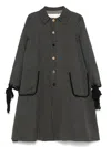 A Tentative Atelier Single-breasted Trench Coat