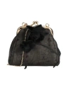 A Tentative Atelier Woman Cross-body Bag Black Size - Textile Fibers In Black