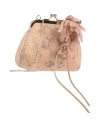 A Tentative Atelier Woman Cross-body Bag Light Brown Size - Textile Fibers In Beige