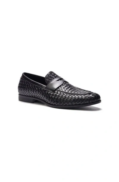 A. Veer Cairo Woven Loafer In Black