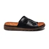 A. Veer Havana Double Strap Sandal In Black