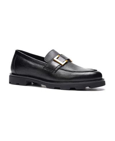 A. Veer Men's Chris Leather Loafers In Black