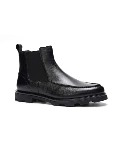 A. Veer Men's Dwayne Leather Chelsea Boots In Black