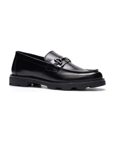 A. Veer Men's Samuel Leather Bit Loafers In Black