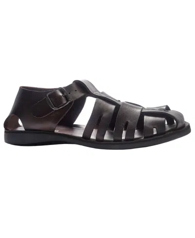A. Veer Men's Santorini Fisherman Sandals In Brown