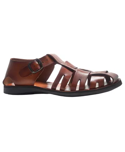 A. Veer Men's Santorini Fisherman Sandals In Brown