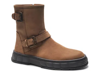 A. Veer Ranger Biker Boot In Brown