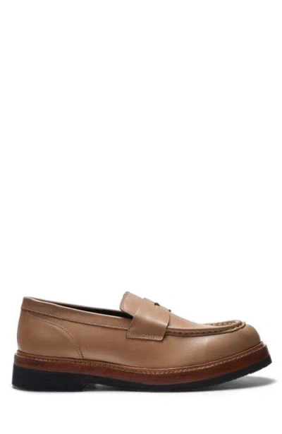 A. Veer Rhodes Penny Loafer In Brown