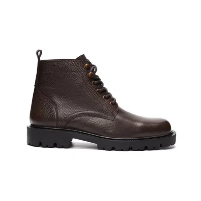 A. Veer Robert Lace-up Boot In Brown