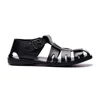 A. Veer Santorini Fisherman Sandal In Black