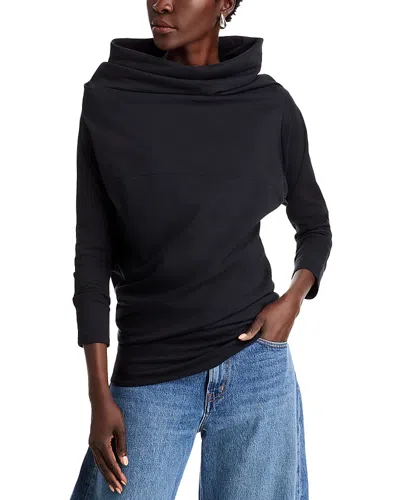 A.w.a.k.e. A. W.a. K.e. Mode Cutout Drop Shoulder Sweatshirt In Black