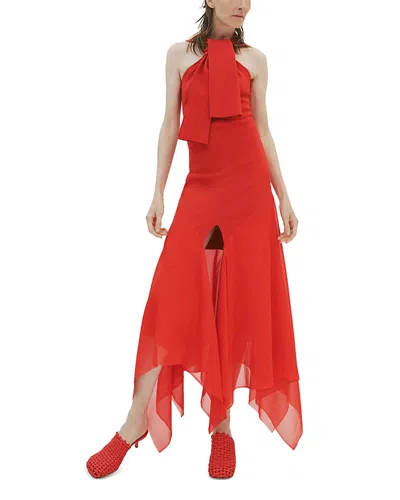 A.W.A.K.E. A. W.A. K.E. MODE HANDKERCHIEF HEM DRESS