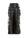 A.w.a.k.e. Mode Wide Leg Pants In Black