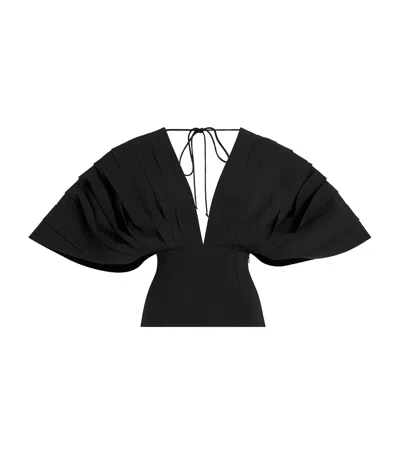 A.w.a.k.e. A. W.a. K.e. Mode Pouf-sleeve Top In Black