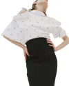 A.w.a.k.e. A. W.a. K.e. Mode Studded Top In White