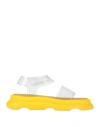 A.w.a.k.e. A. W.a. K.e. Mode Woman Sandals Transparent Size 6 Plastic In Transparent