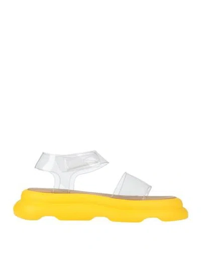 A.w.a.k.e. A. W.a. K.e. Mode Woman Sandals Transparent Size 6 Plastic