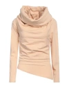 A.w.a.k.e. A. W.a. K.e. Mode Woman T-shirt Beige Size M Organic Cotton In Beige