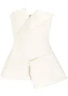 A.w.a.k.e. A.w.a.k.e Mode Corseted Satin Top
