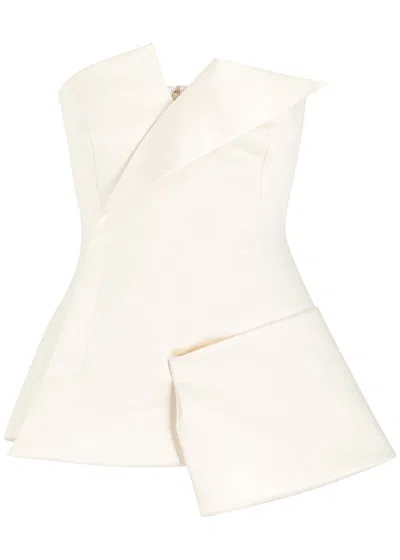 A.w.a.k.e. A.w.a.k.e Mode Corseted Satin Top