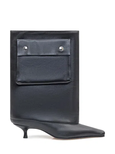 A.w.a.k.e. Mode Dana Pocket Boots In Black