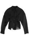 A.W.A.K.E. A.W.A.K.E MODE DARTED SILK-ORGANZA SHIRT