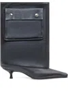 A.w.a.k.e. Mode Dana Pocket Boots In Black
