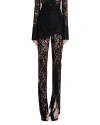 A.W.A.K.E. A. W.A. K.E. MODE FITTED SILK LACE BASQUE PANTS