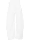 A.w.a.k.e. High-waist Palazzo Trousers In White