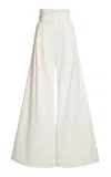 A.w.a.k.e. A. W.a. K.e. Mode Wide Leg Pants White In White