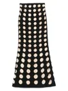 A.w.a.k.e. Layered-holes Maxi Skirt
