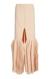 A.w.a.k.e. Multi Panel Maxi Skirt In Nude