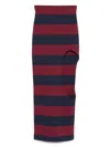 A.w.a.k.e. Pencil Skirt With Cut Out Hole