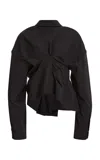 A.w.a.k.e. Twisted Shirt In Black