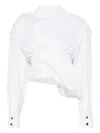A.w.a.k.e. Twisted Shirt In White