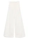 A.w.a.k.e. Wide-leg Trousers In White