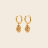 A WEATHERED PENNY ASPEN EARRINGS | GOLD