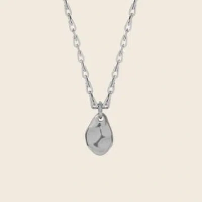 A Weathered Penny Aspen Necklace | Silver In Metallic