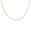 A WEATHERED PENNY TINY PEARL NECKLACE