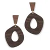 A Weathered Penny Women's Brown / Gold Asuka Earrings