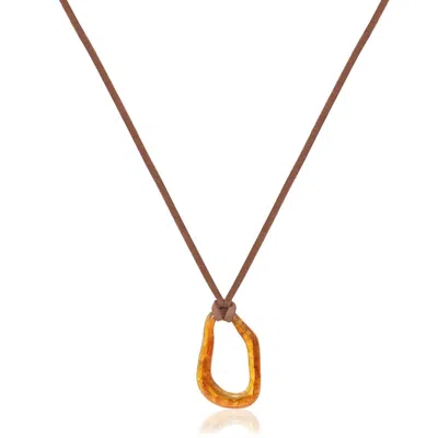 A Weathered Penny Women's Ember Necklace - Light Brown
