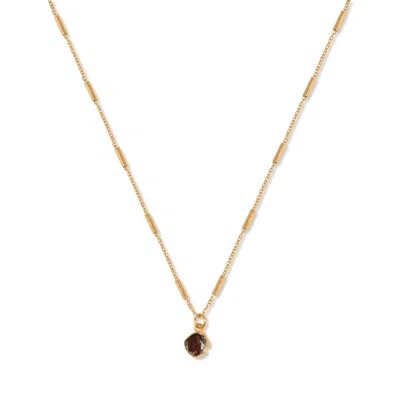 A Weathered Penny Women's Gold 18ct Ruby Necklace