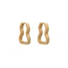 A Weathered Penny Women's Gold Arya Hoops In Metallic