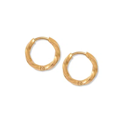 A Weathered Penny Women's Gold Bay Hoops