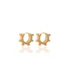 A Weathered Penny Women's Gold Bessie Hoops In Gold