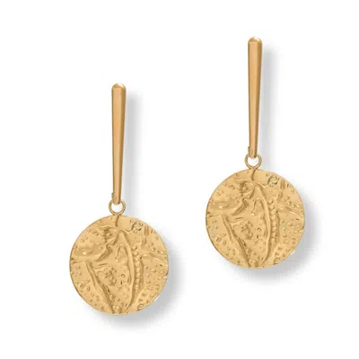 A Weathered Penny Women's Gold Beverly Studs