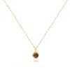 A Weathered Penny Women's Gold / Brown Monroe Tiger Eye Necklace In Gold
